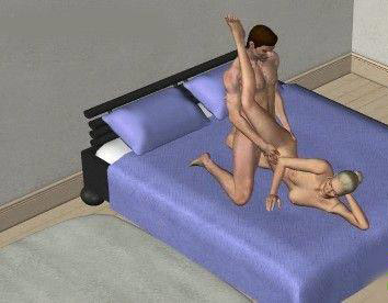 3D做愛姿势图片 夫妻做爱动作性交姿势图(80张)