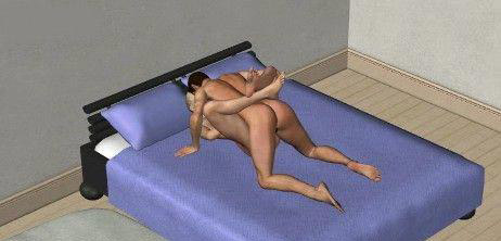 3D做愛姿势图片 夫妻做爱动作性交姿势图(80张)